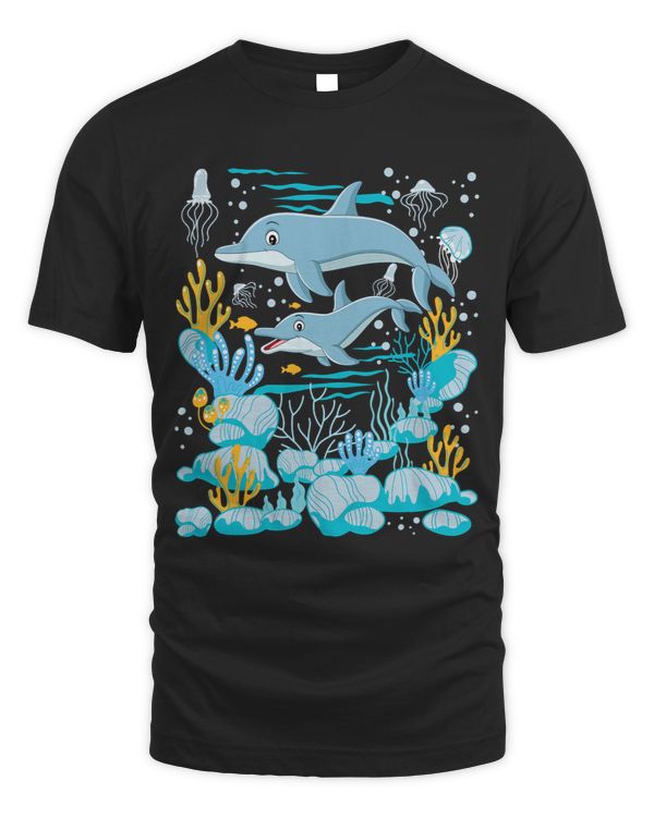 Dolphin Lover Mother And Child Dolphin Zookeeper Zoology Wildlife Lover