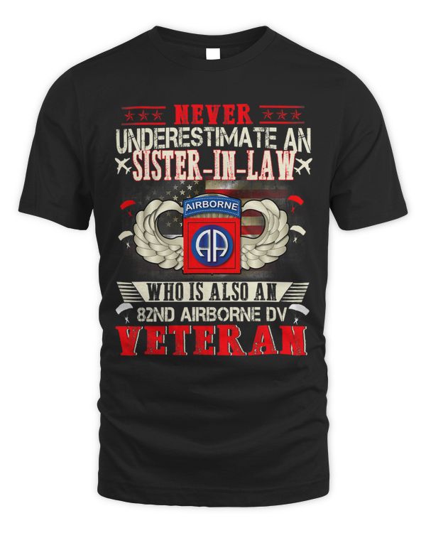Never Undertimate An SisterInLaw 82nd Airborne Paratrooper