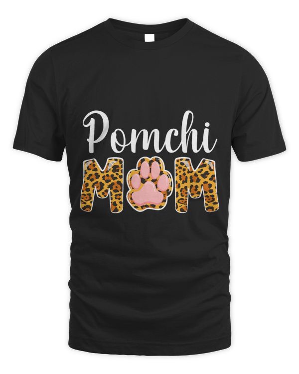 Womens Pomchi Mom Mama For Dog Lover Mothers Day