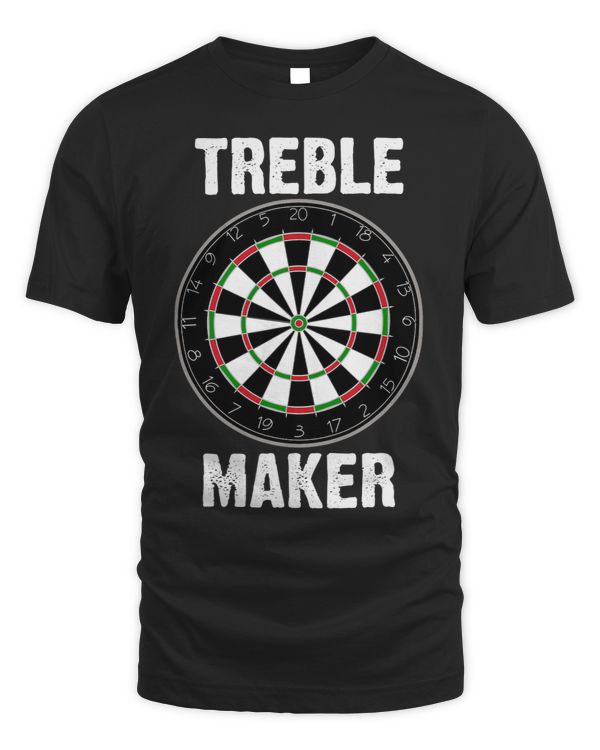 Funny Dart Treble Maker Darts Player Dartboard Joke Pun
