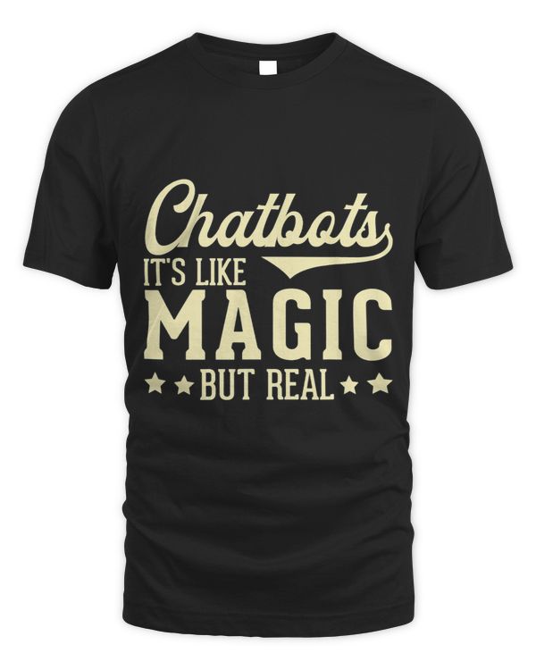 Funny Artificial Intelligence Retro Vintage Chatbot Magic