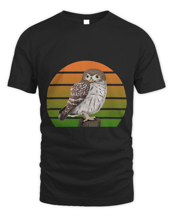 Little Owl Bird Birdwatcher Ornithologist Biologist Birder