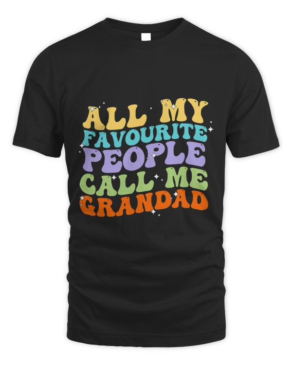 Funny Tee Granddad Tee Fathers Day Quote Grandchildren Cool
