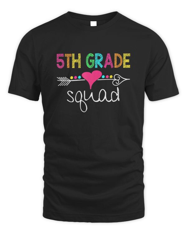 5th Grade Squad Fifth Teacher Student Team Back To School