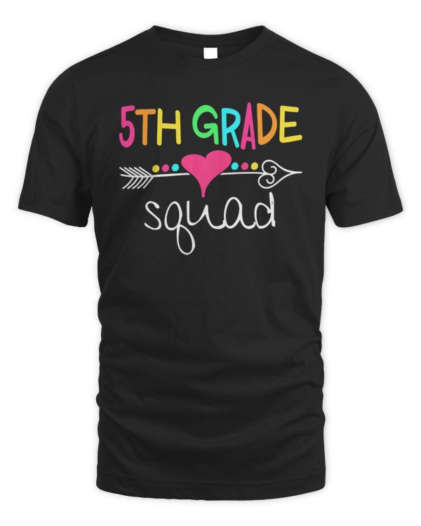 5th Grade Squad Fifth Teacher Student Team Back To School