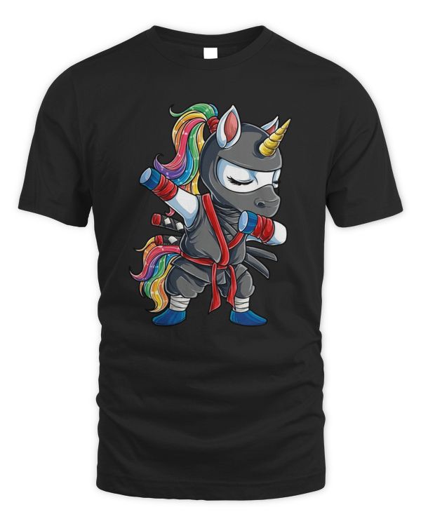 Dabbing Unicorn Ninja