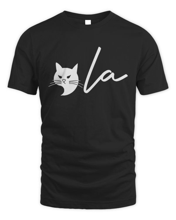 Kamala Harris Cat Lettering Positive Shirt Funny Kamala Cat 2024 T-Shirt