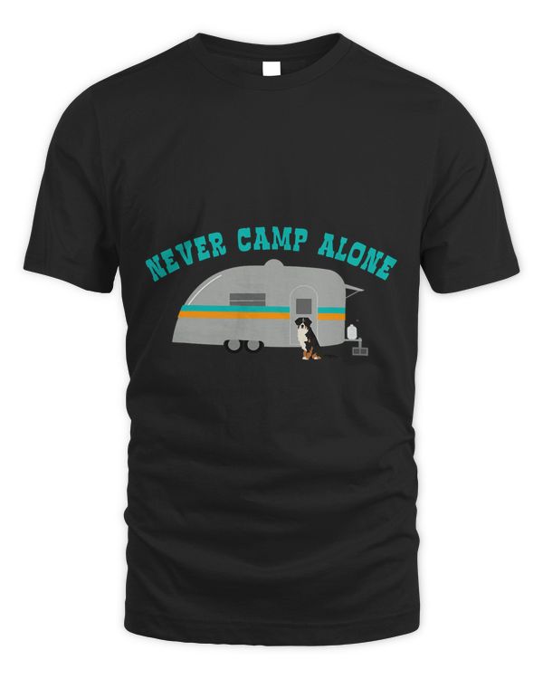 Bernese Mountain Dog Gift RV Camping Gift Campground T-Shirt