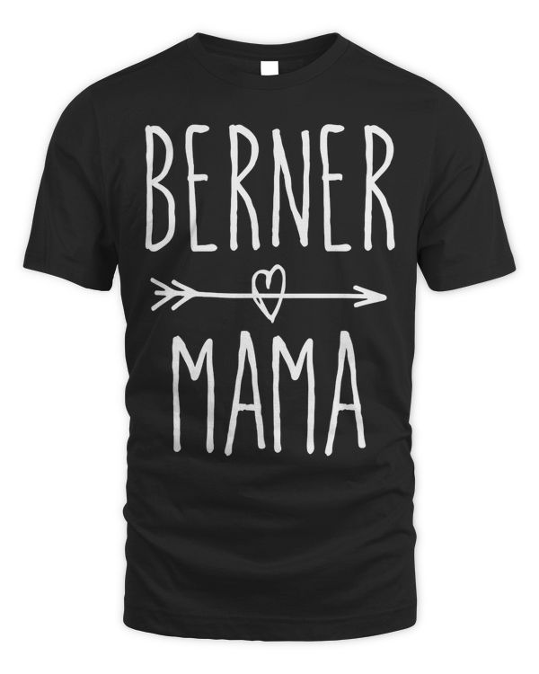 Bernese Mountain Dog Mom Gift Cute Berner Mama Pullover Hoodie