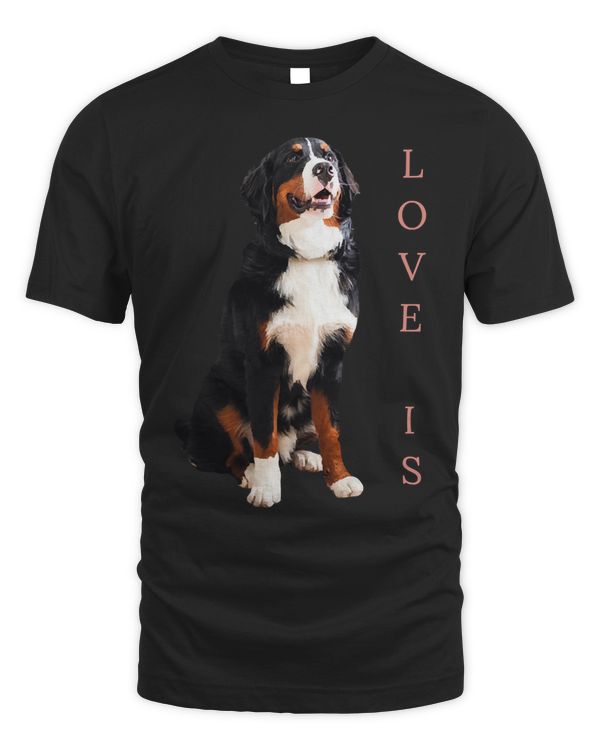 Bernese Mountain Dog Shirt Women Men Kids Dog Mom Love Tee Pullover Hoodie