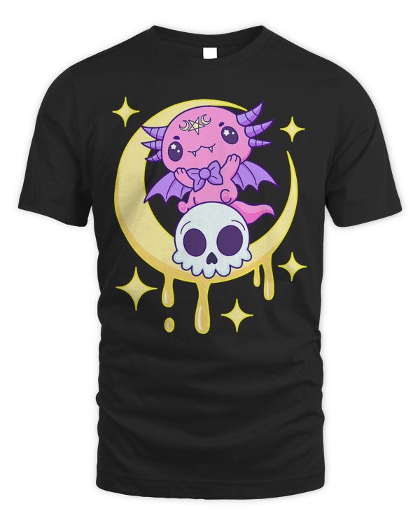 Axolotl Kawaii Pastel Goth Cute Creepy Aesthetic Nu Goth 218