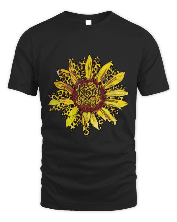 Be Kind Always Anti Bullying Sunflower Distressed