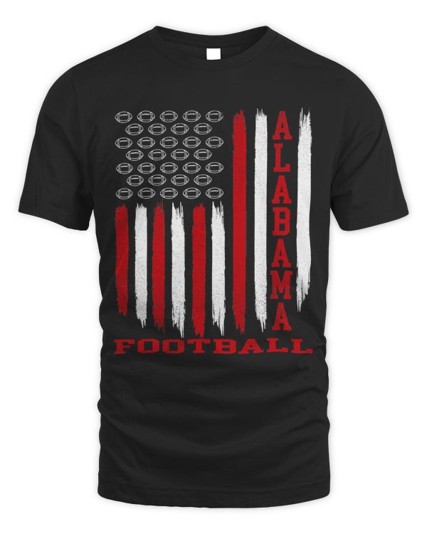 Patriotic USA Flag Alabama Football Season Party