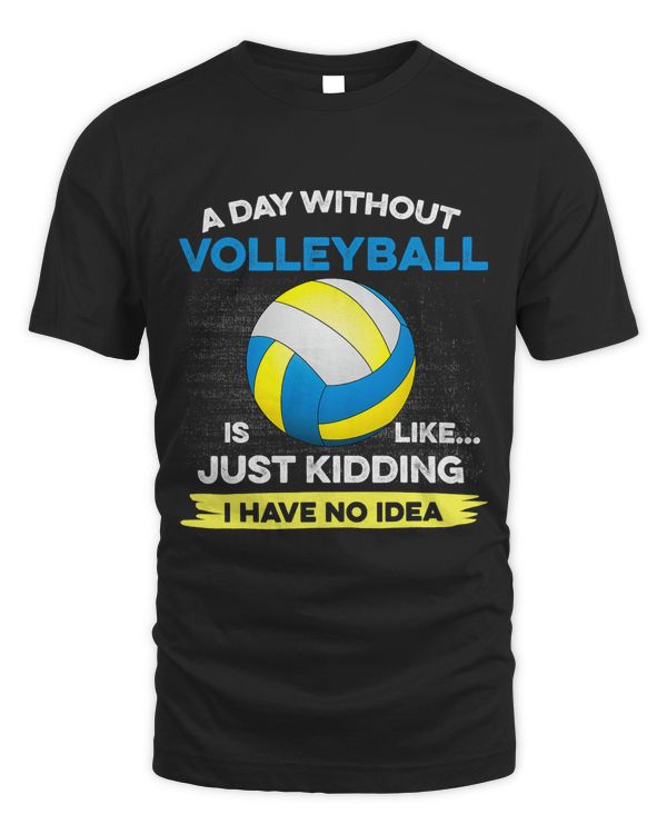 A Day Without Volleyball I Have No Idea Volleyball Lovers