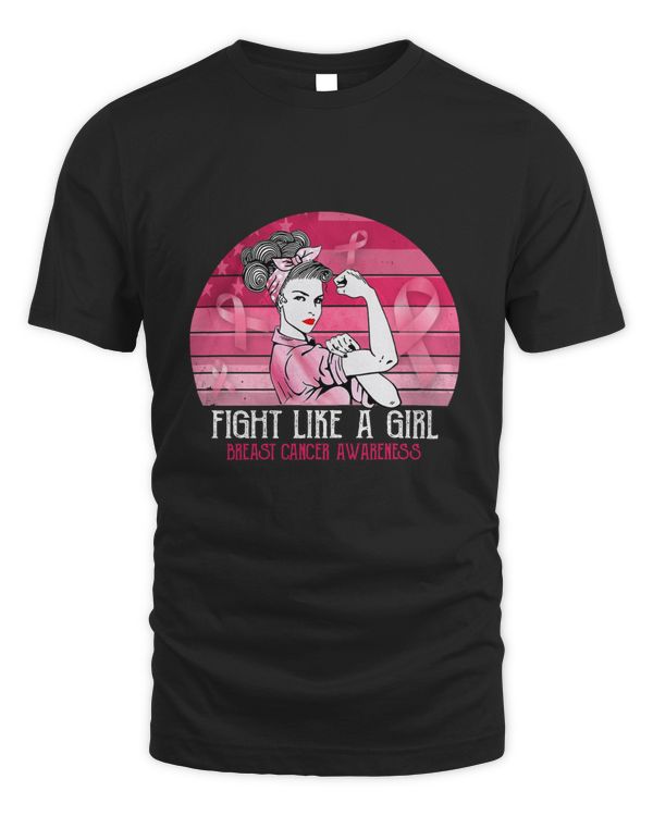 Breast Cancer Fight like a girl Cancer Survivor Awareness