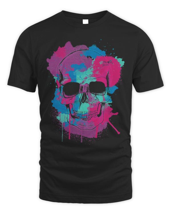 Skull Lover Skeleton Watercolor Skulls