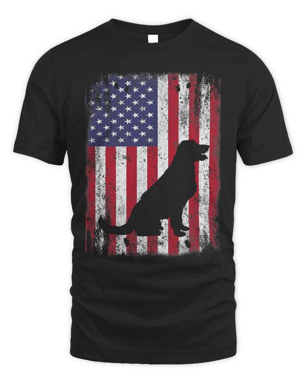 Golden Retriever Goldie Dog Patriotic Golden Retriever American Flag Dog Lover 154 Retrievers