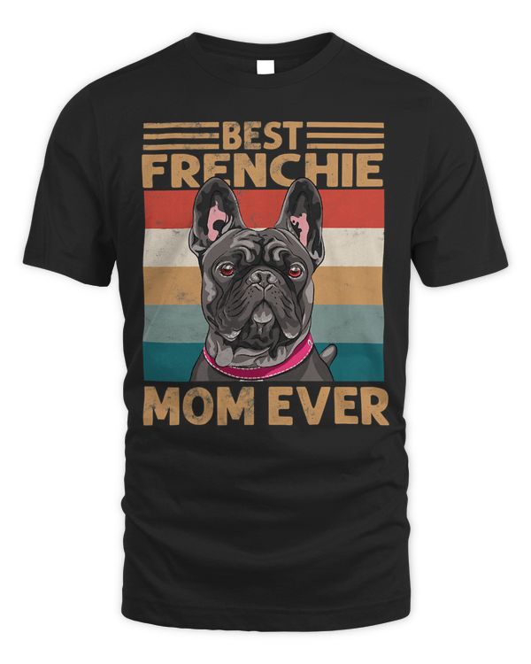 French Bulldog Frenchie Dog best french bulldog mom ever vintage frenchie mom 52 Frenchies