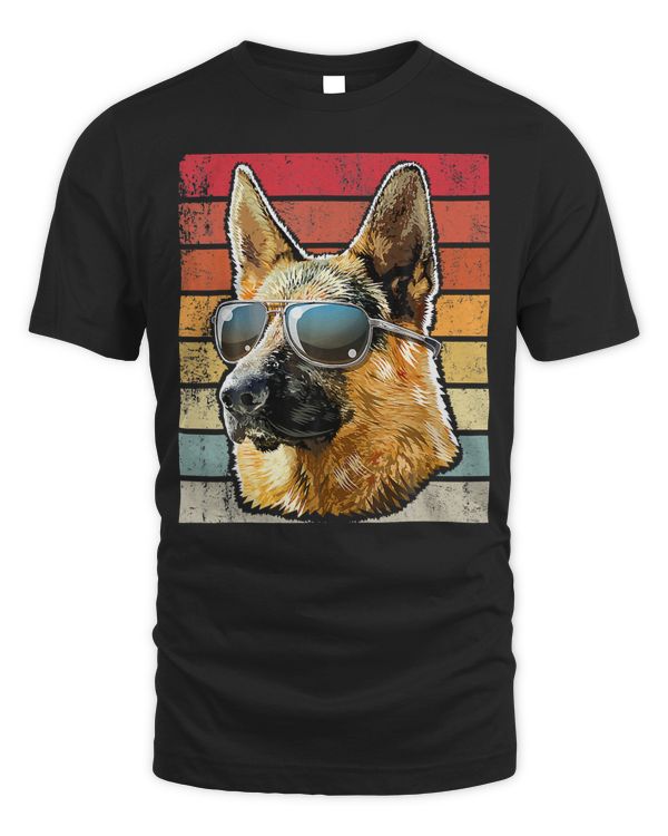 German Shepherd K9 Dog Retro Vintage German Shepherd German Shepherd Dog 9 GSD Lover