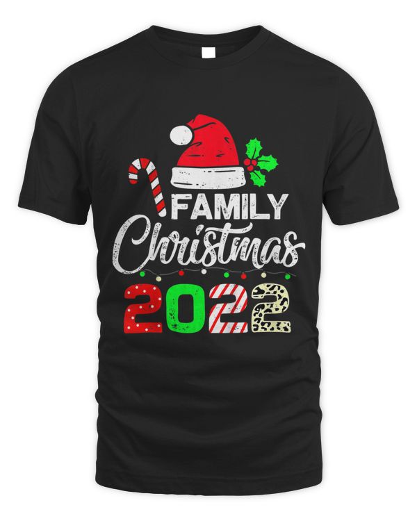 Christmas Squad Xmas Holiday Pajama Matching Family 2022 T-shirt