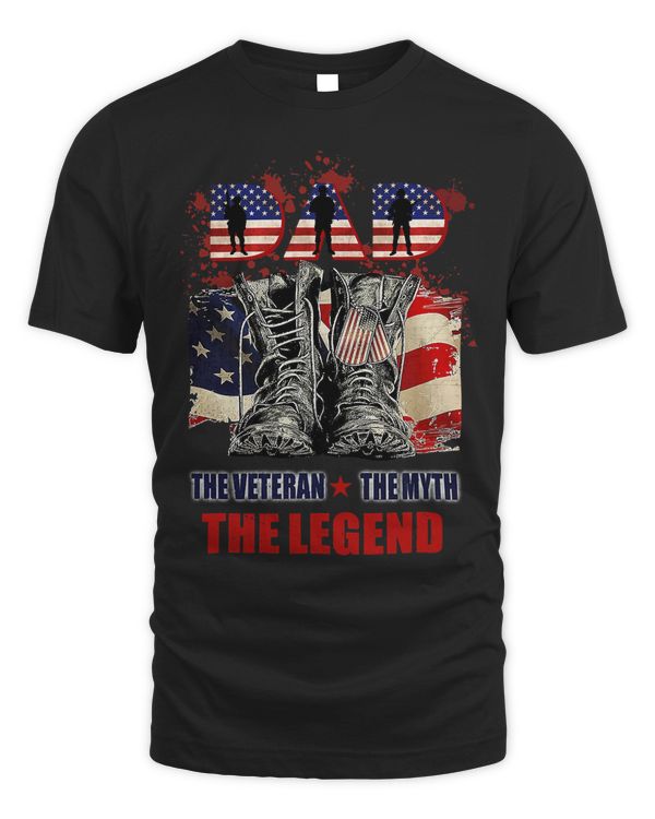 Dad The Veteran The Myth The Legend Veteran Day Dad 159