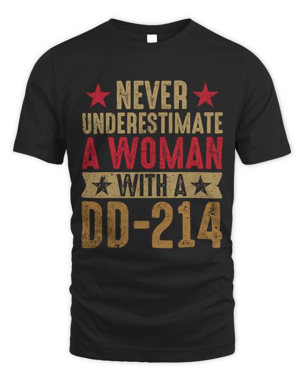 Women With DD214 Female Veterans Day Gift 40