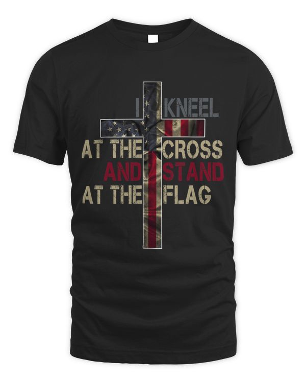Real Patriot I Stand For The Flag And Kneel For The Cross 242