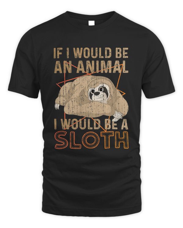 Lazy Sloth Lover Funny Zoo Animal Wildlife Tropical Sloth