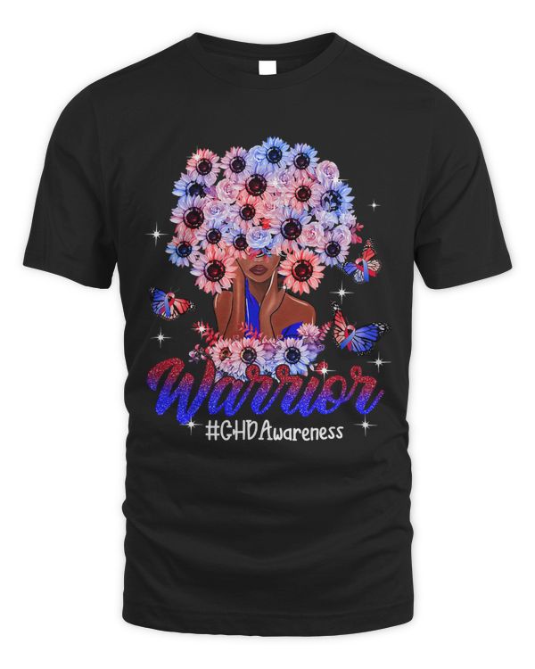 Warrior Black Women Sunflower Hair CHD Awareness320