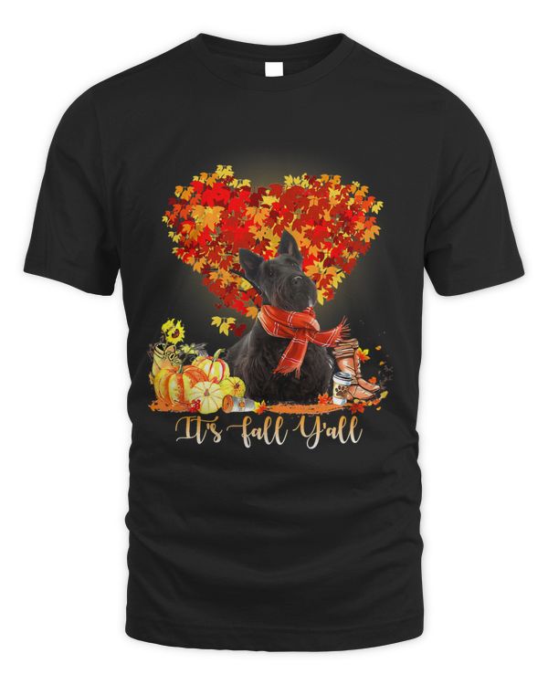 Its Fall Yall Scottish Terrier Dog Lovers Thanksgiving173