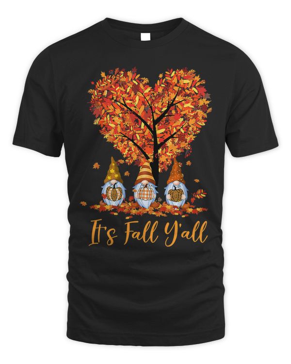 Its Fall Yall Gnomes Pumpkins Autumn Tree Thanksgiving122