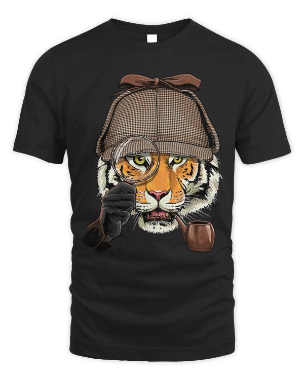 Tiger Detective Wildlife Tiger Safari Animal Lover 102