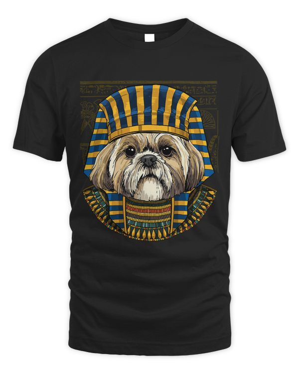 Shih Tzu Egyptian Pharaoh Historian Archaeologist Dog 93
