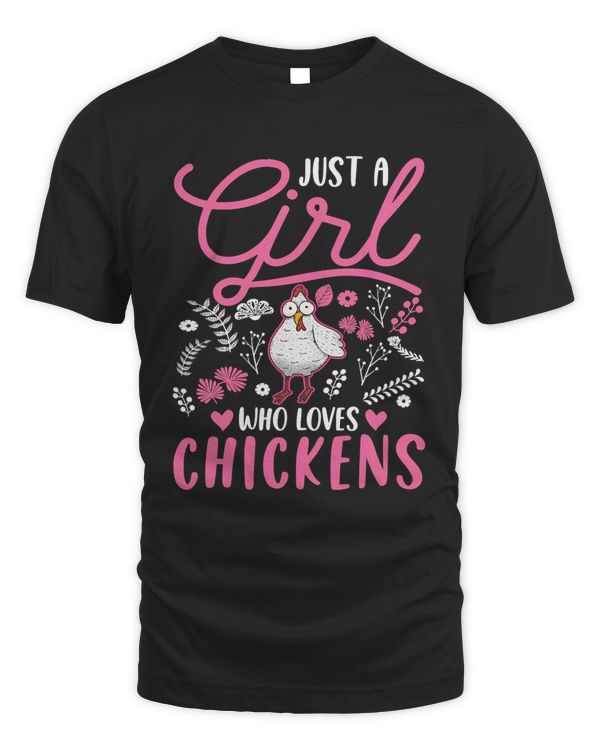 Just a girl who loves Chickens Girl Farmer226