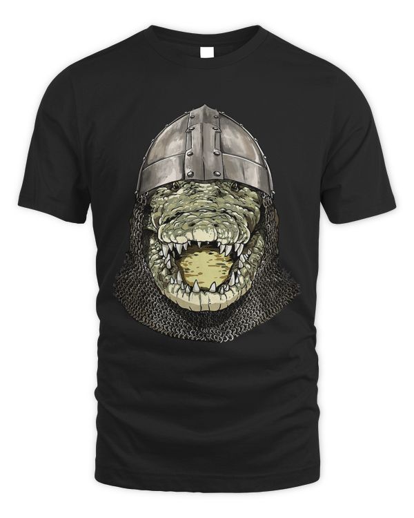 Medieval Crocodile Knight Warrior Crocodile Alligator Lover 30
