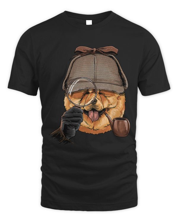 Chow Chow Detective Chow Chow Dog Lover 131