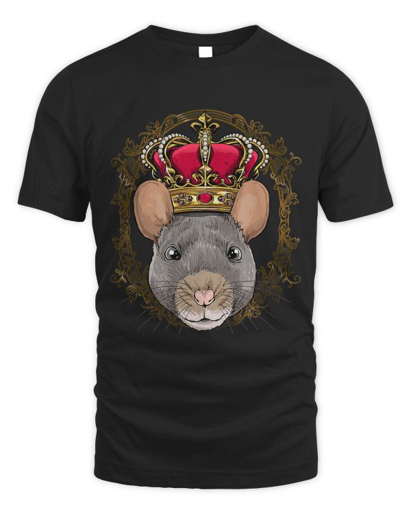King Rat Wearing CrownQueen Rat Animal 338