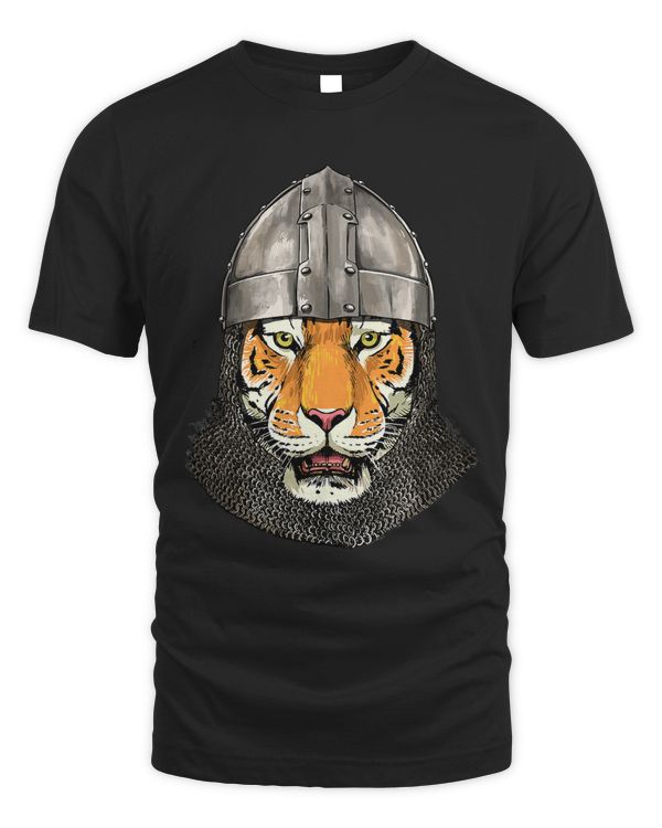 Medieval Tiger Knight Warrior Tiger Safari Animal Lover 17