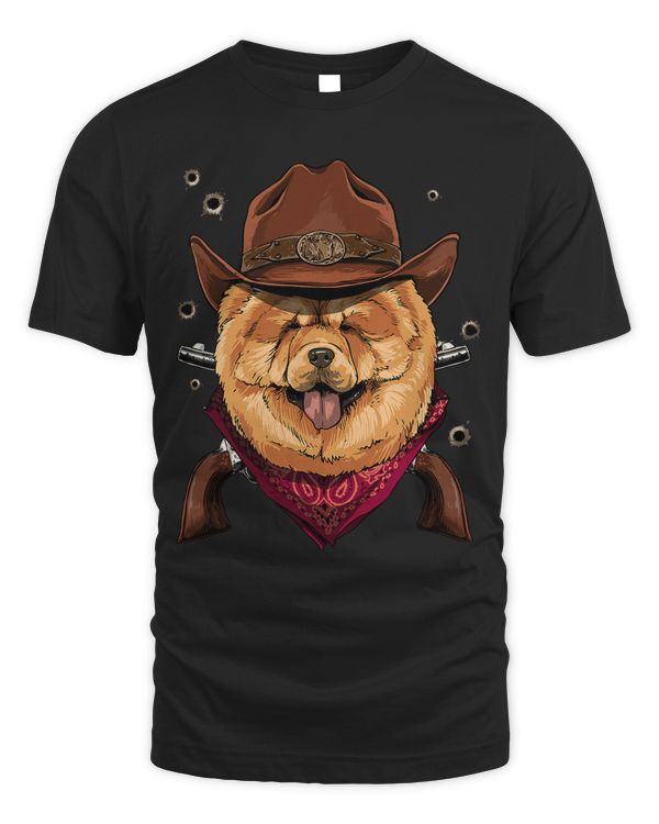 Western Cowboy Chow Chow Country Music Rodeo Howdy Dog Lover 167