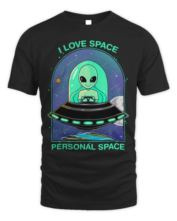 I Love Space UFO Alien Galaxy Planet Sci Fi Pastel Goth38