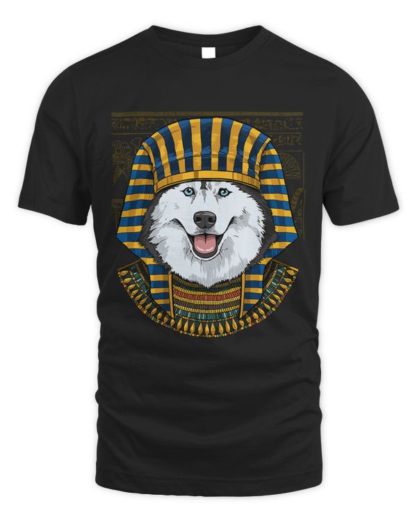 Siberian Husky Egyptian Pharaoh Historian Archaeologist Dog 88