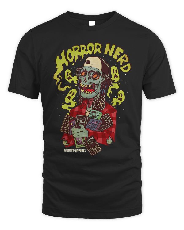 Horror Nerd Zombie Retro 90s68