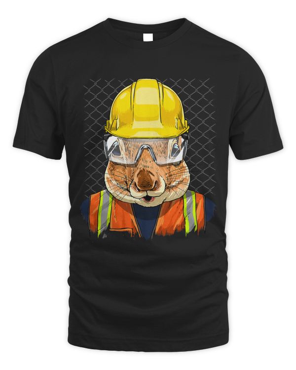 Squirrel Construction Worker Wildlife Squirrel Rodent Animal 229