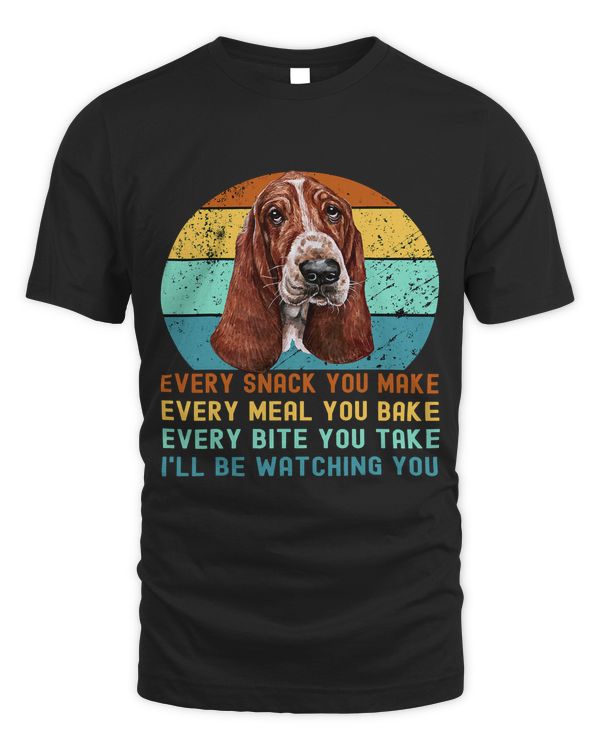Basset Hound Dog Every Snack you Make174