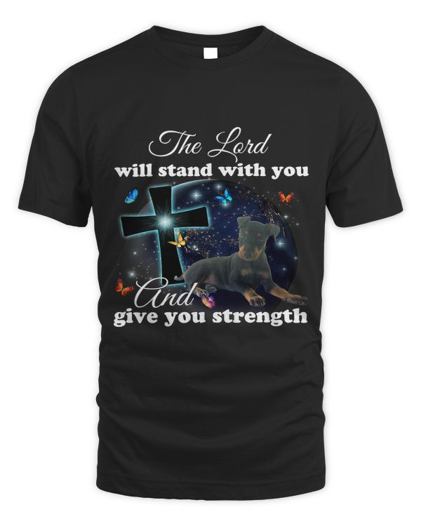 Manchester Terrier The Lord Will Stand With You Christian203