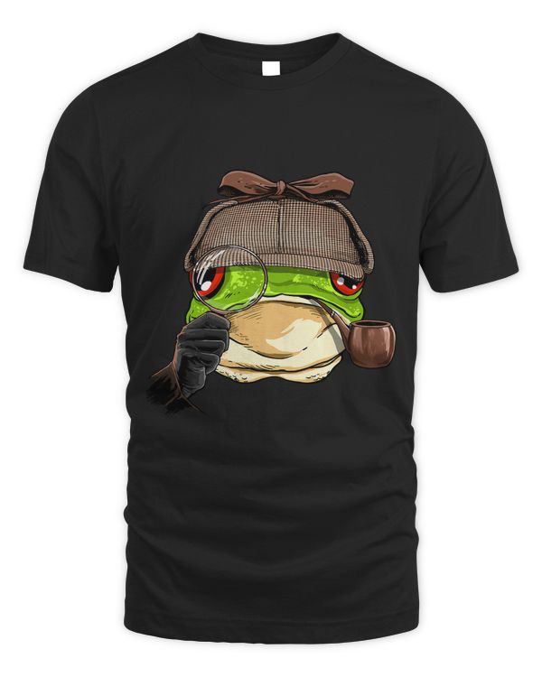 Frog Detective Pond Frog Amphibian Animal Lover 101