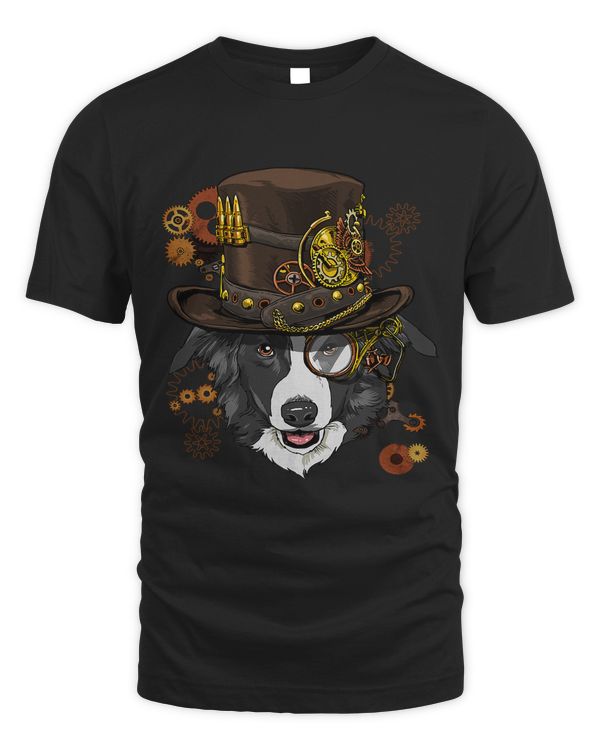 Steampunk Border Collie Dog Steampunk Lovers 62