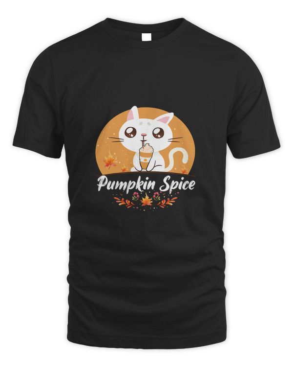 Cat Pumpkin Spice Shirt Cute Its Fall Yall Pumpkin Autumn 71