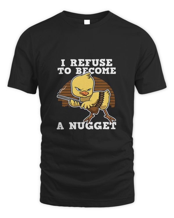 Funny Chicken Shirt Baby Chick Chicken Nugget Kids Men