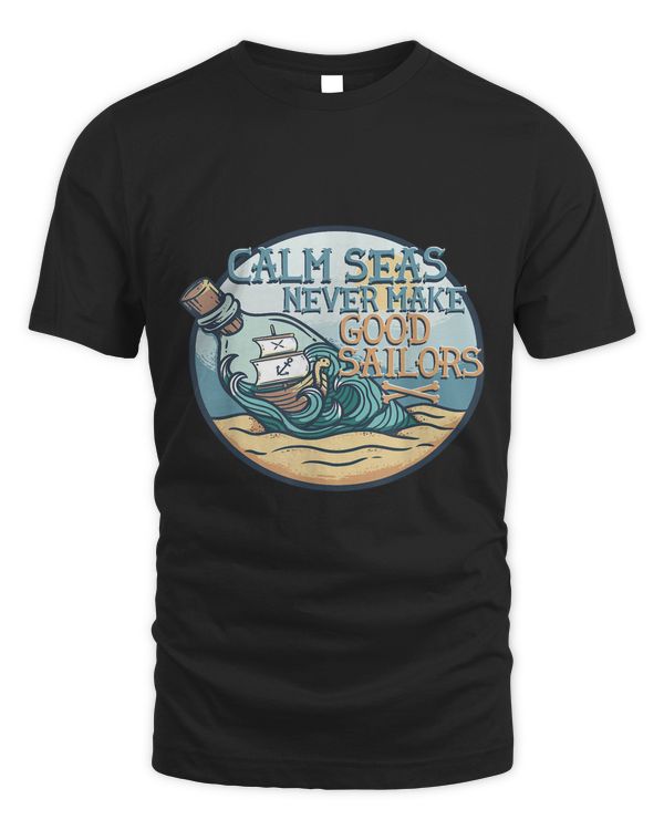 Calm Seas Impossible Bottle Boat Captain Boat Owner Sailor111